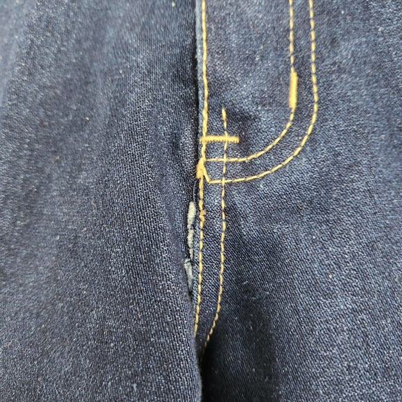 Vintage Braxton Jeans High Rise Dark Wash Blue Denim Size 7 Runs SMALL 25" Waist - Picture 6 of 16